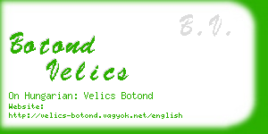 botond velics business card